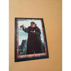 Vintage 1985 Warner Bros Topps Gum Goonies Trading Card #73 Their Final Reward